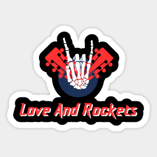 Love And Rockets Sticker